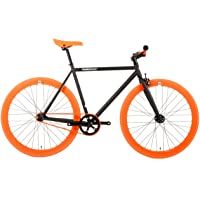 FabricBike- Bicicleta Fixie- piñon Fijo- Single Speed- Cuadro Hi-Ten Acero- 10-45 kg. (Talla M)